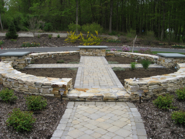 Latham NY natural stone herb garden 640x480 c - Latham NY master plan after