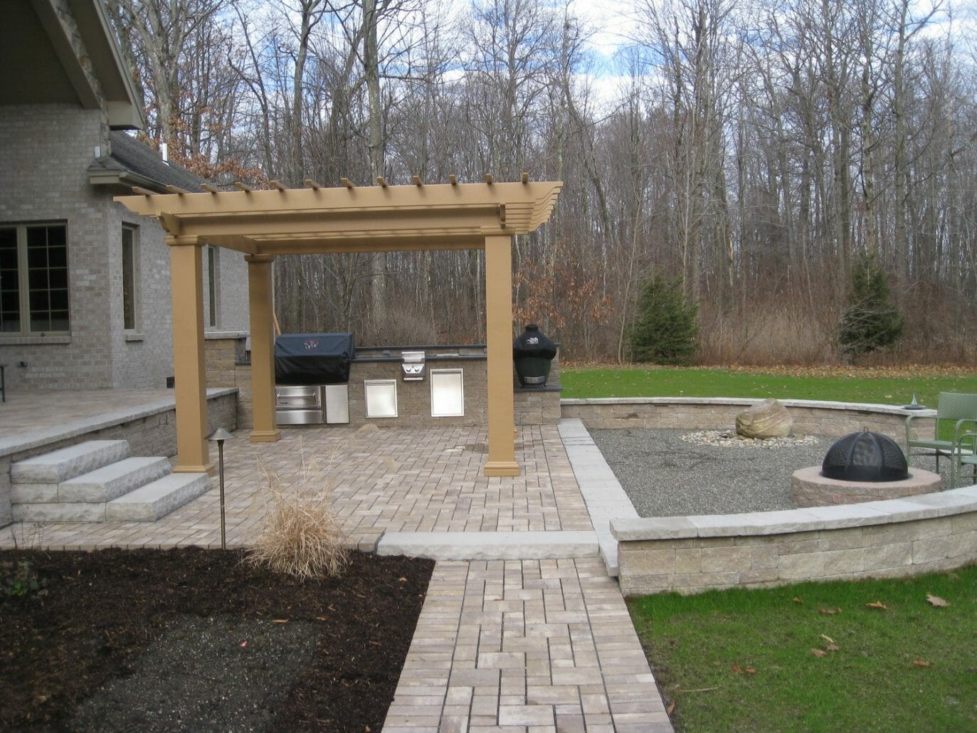 Wynantskill NY outdoor kitchen design 1373x1030 - Landscape Installation Project Consulting
