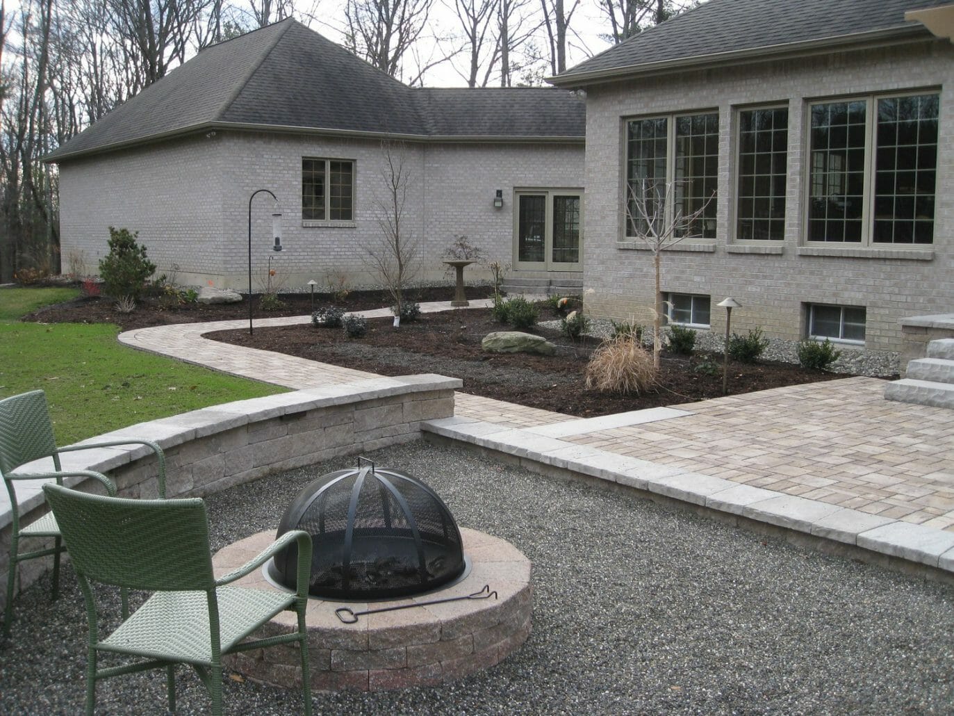 Wynantskill NY patio sidewalk landscape design 1373x1030 - Landscape Installation Project Consulting