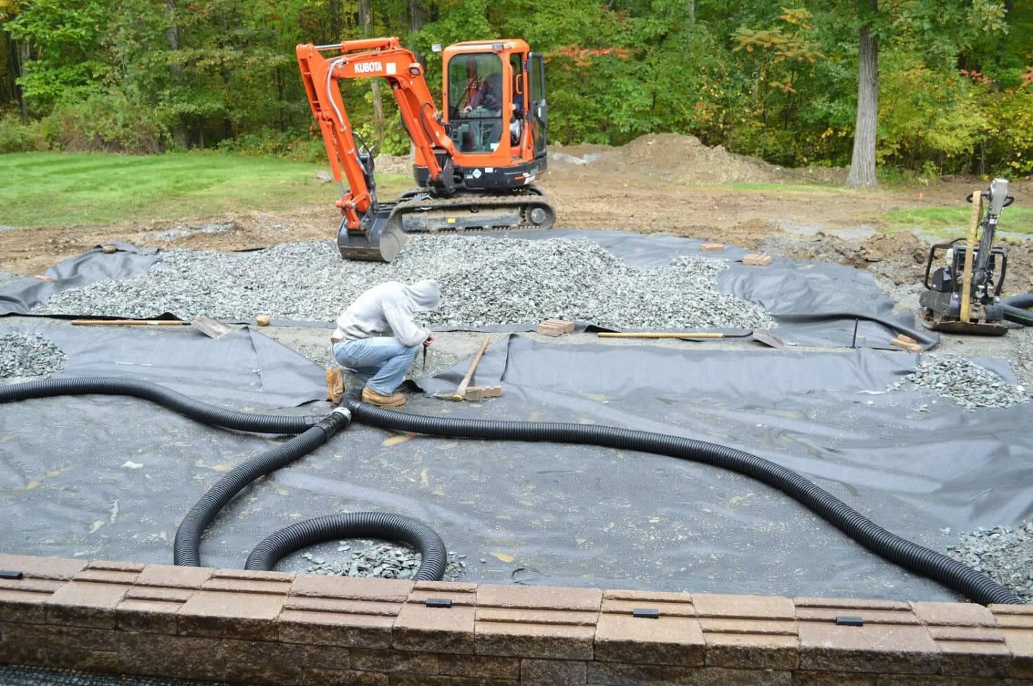 Wynantskill Rensselaer NY backyard hardscape project management 1500x997 - Landscape Installation Project Consulting